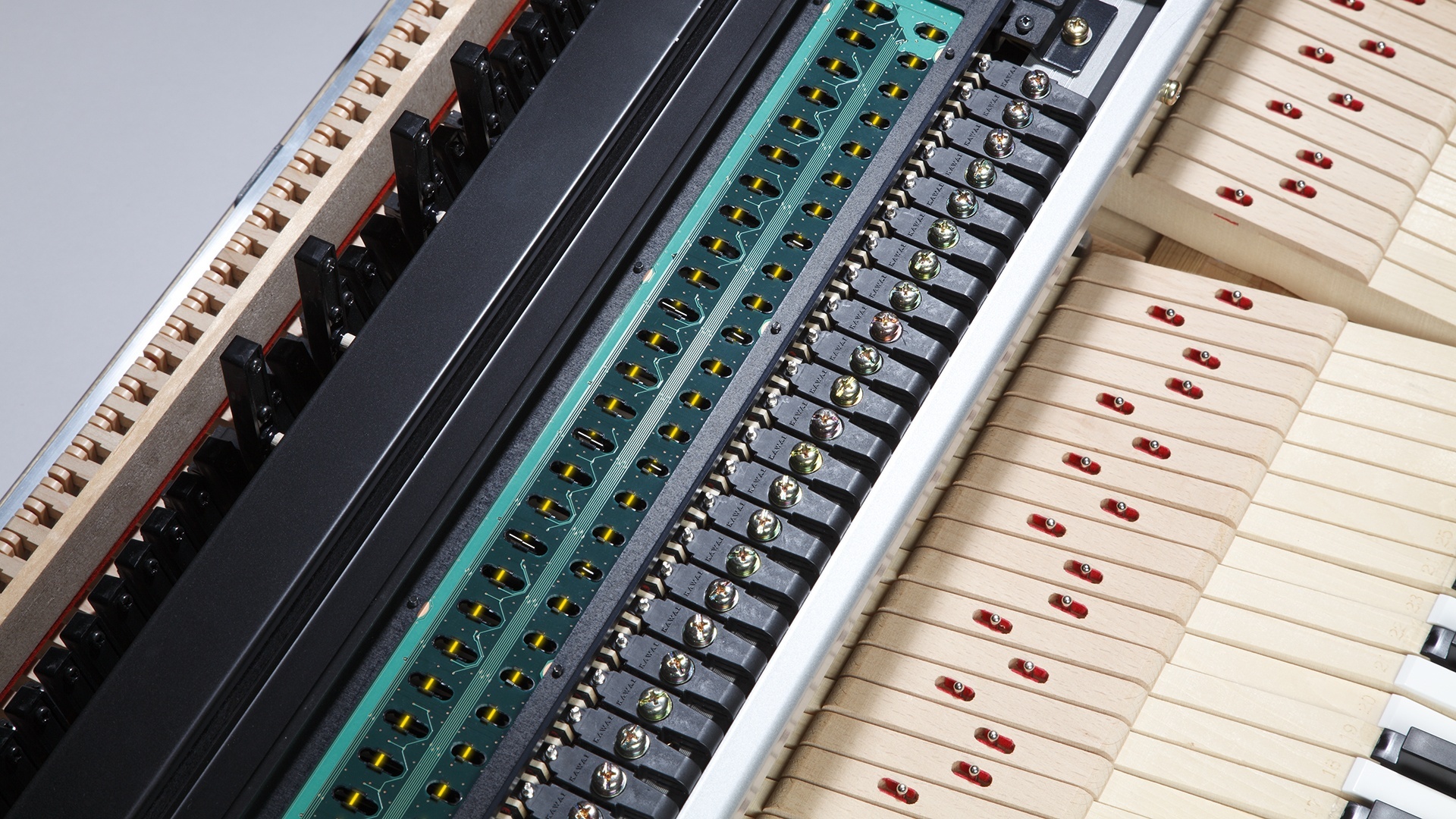 Hybrid piano action