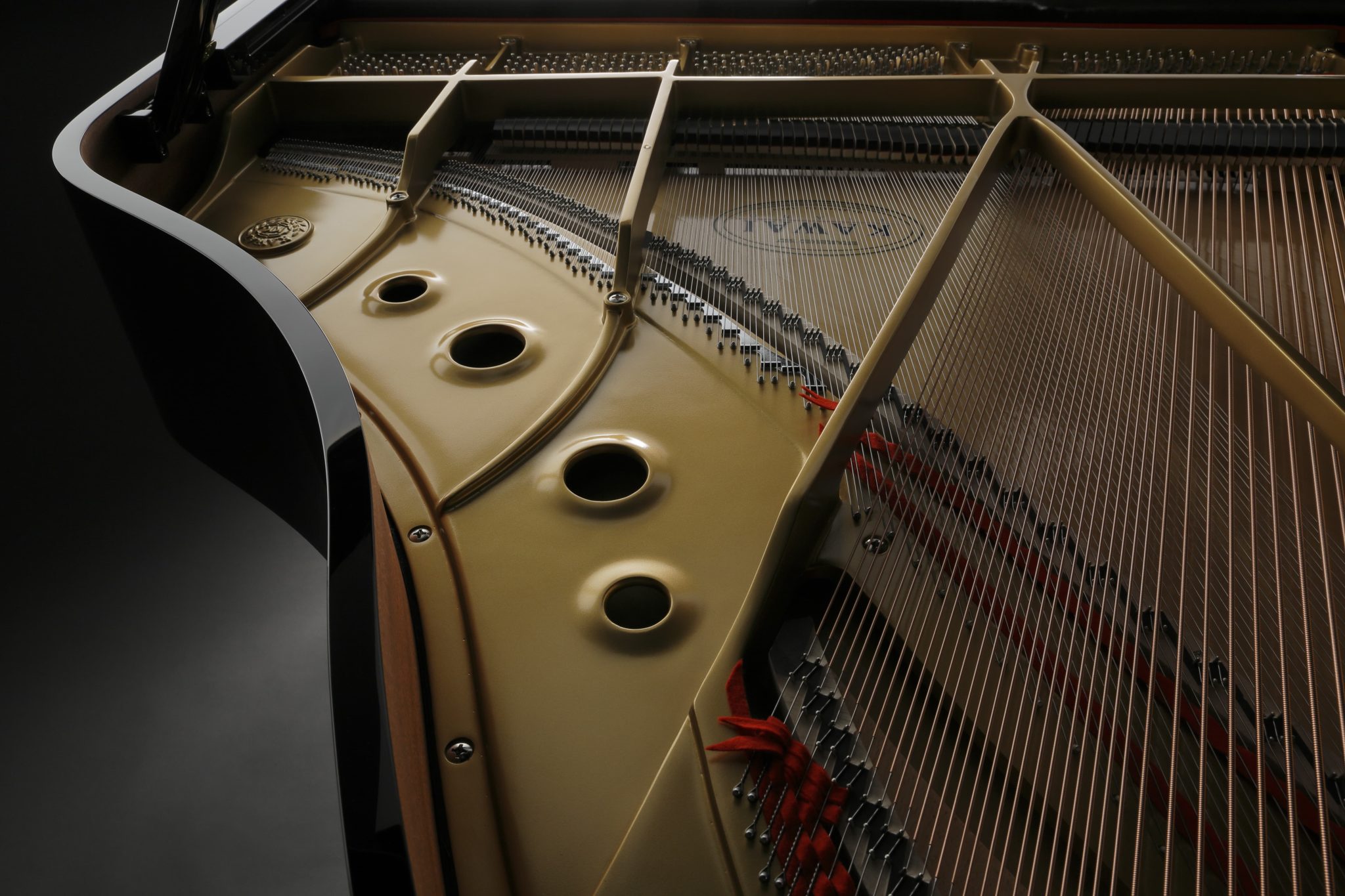 Kawai GL grand piano V-Pro plate