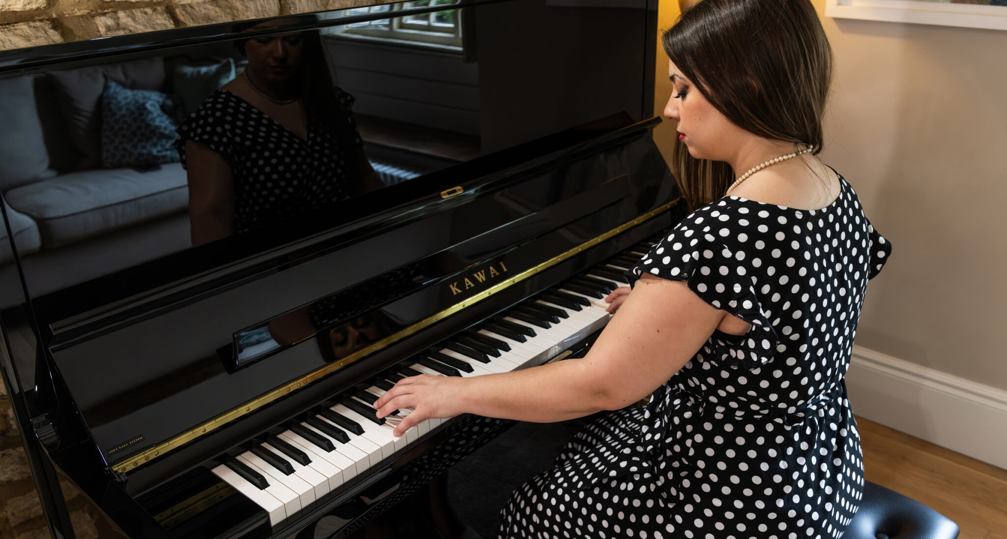Kawai K-600 upright piano