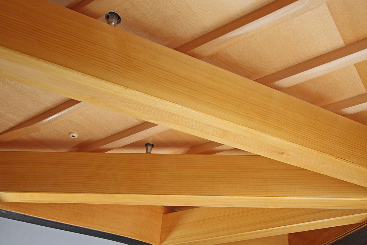 Shigeru Kawai spruce Beams